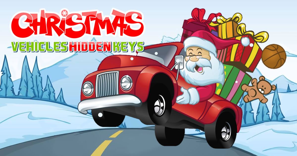 Image Christmas Vehicles Hidden Keys