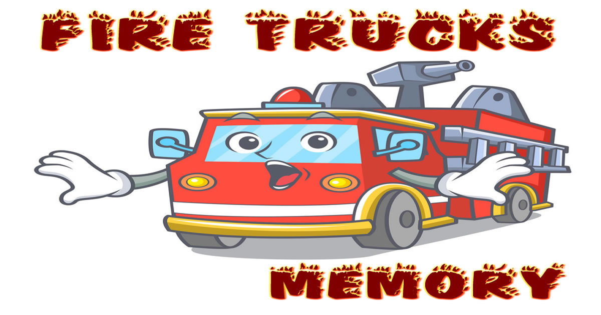 Image Fire Trucks Memory