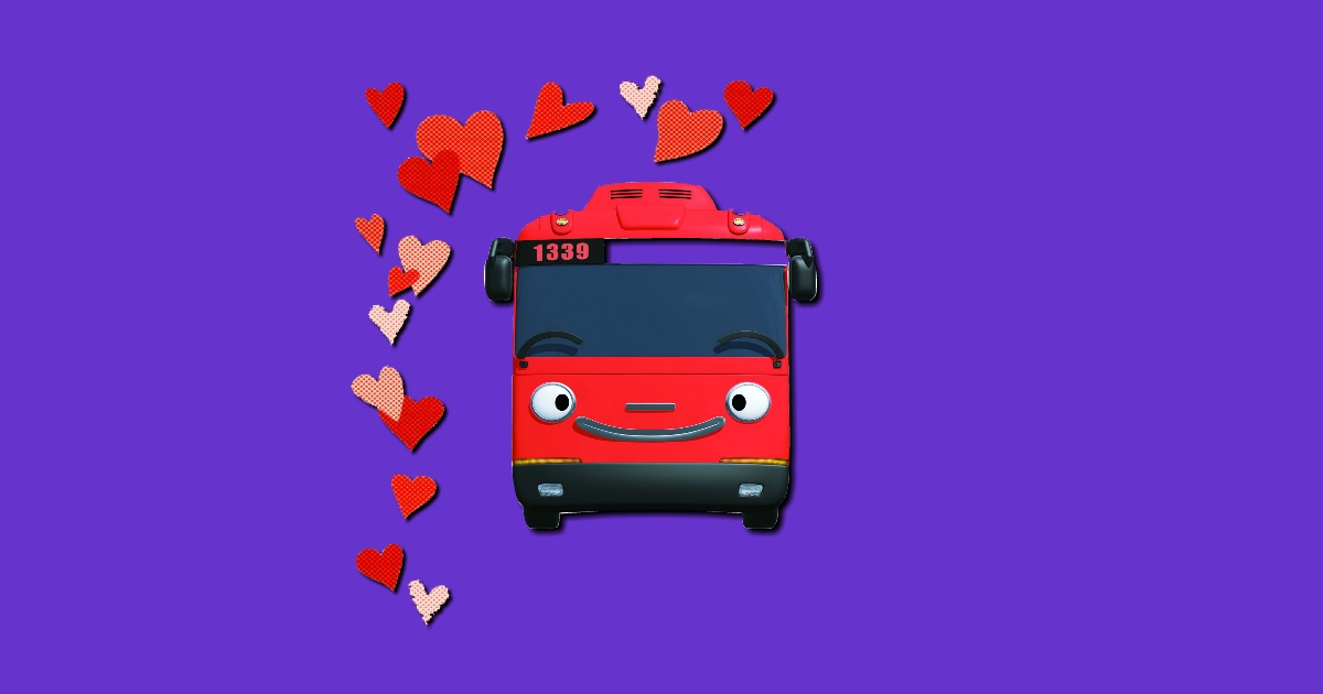 Image Valentines School Bus 3D Parking