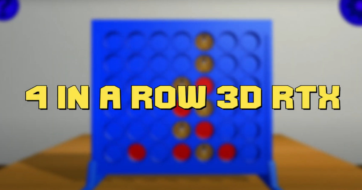4 in a row 3D RTX | GameArter.com