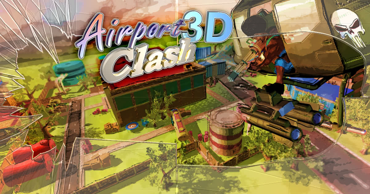 Airport Clash 3D - new addition to the Clash 3D series at GoGy Games