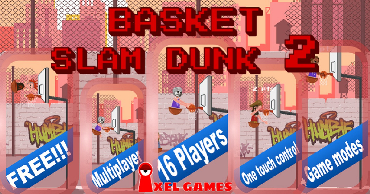 Basketball Dunk - 2 Player Games by Tu Phan