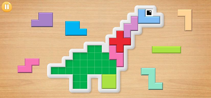 Block Square Puzzle: Tangram