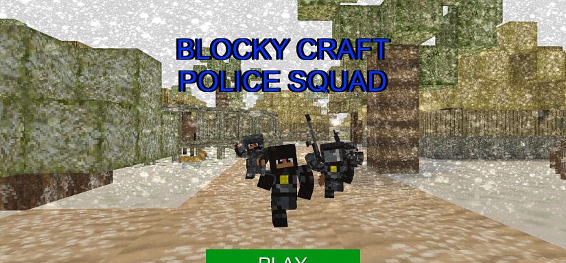 Blocky Craft Police Squad