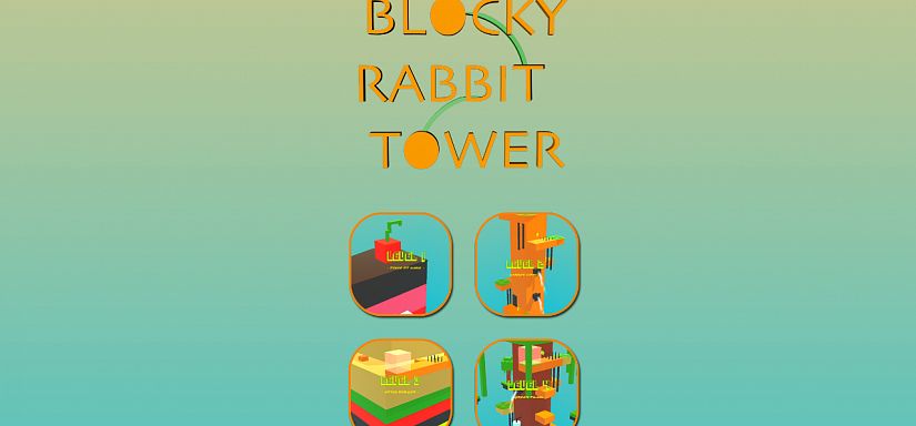 Blocky Rabbit Tower