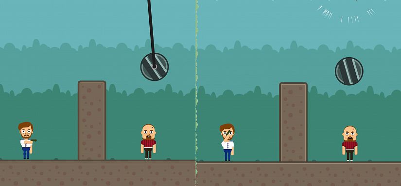 Bouncy Bullet - Physics Puzzles