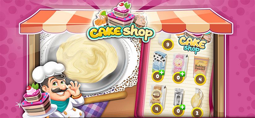 Cake Shop Game