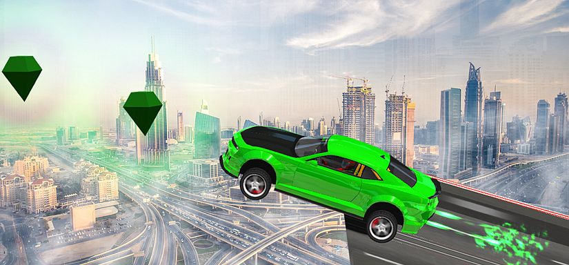 Car Driving Stunt Game 3d