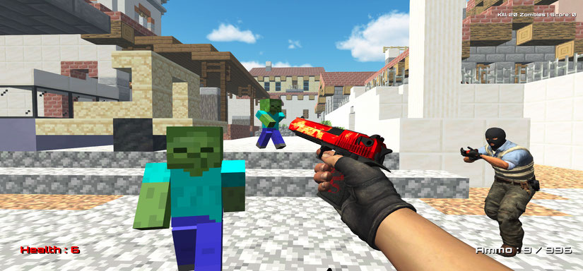 Counter Craft 3 Zombies