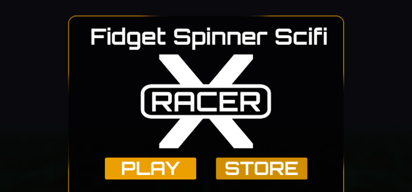 Fidget Spinner Scifi X Racer