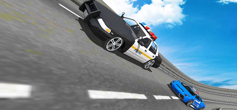 POLICE DRIFT CAR DRIVING STUNT GAME