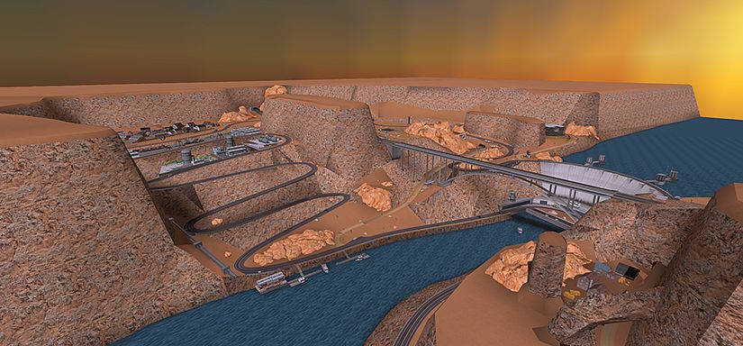 Project Car Physics Simulator Sandboxed: Canyon