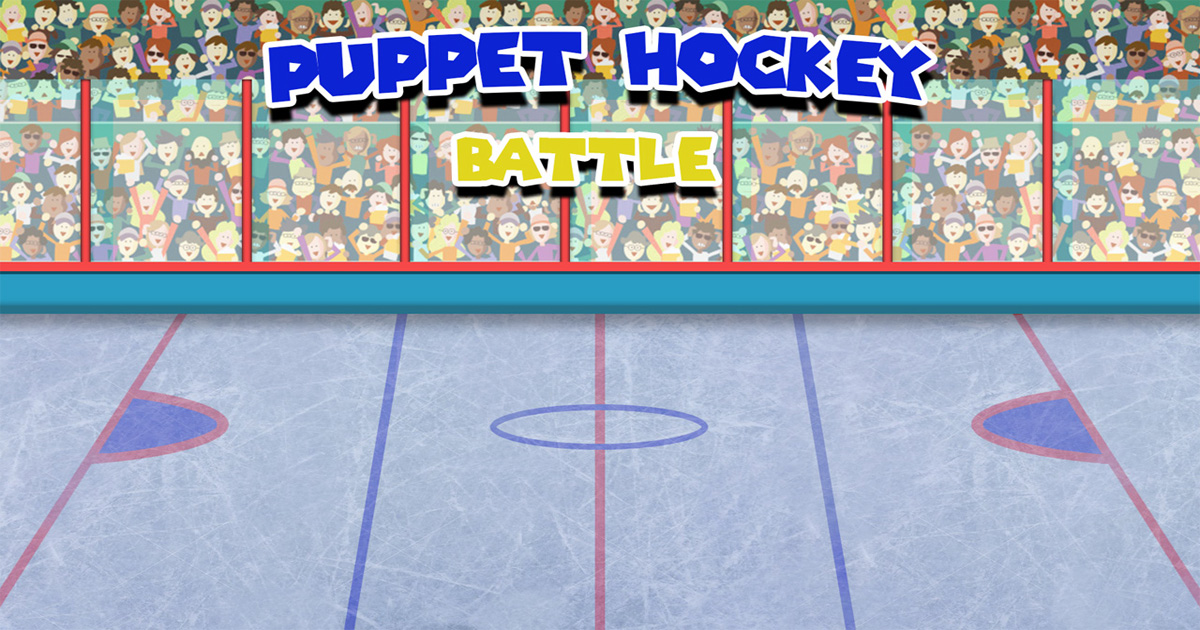 Puppet hockey battle