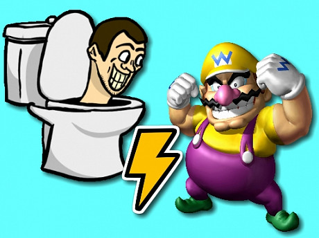 Skibidi Toilet vs Wario