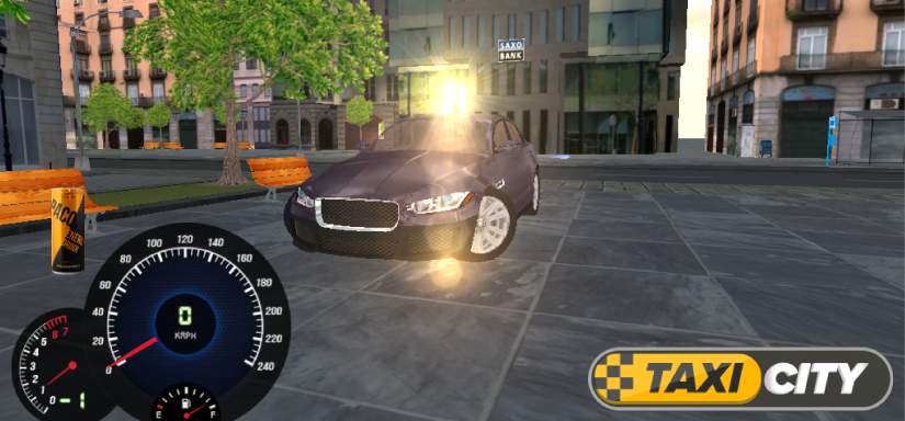 Taxi City game 3D driving simulator of a taxi driver life