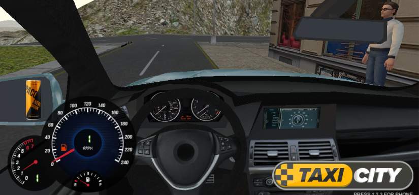 Taxi City game 3D driving simulator of a taxi driver life