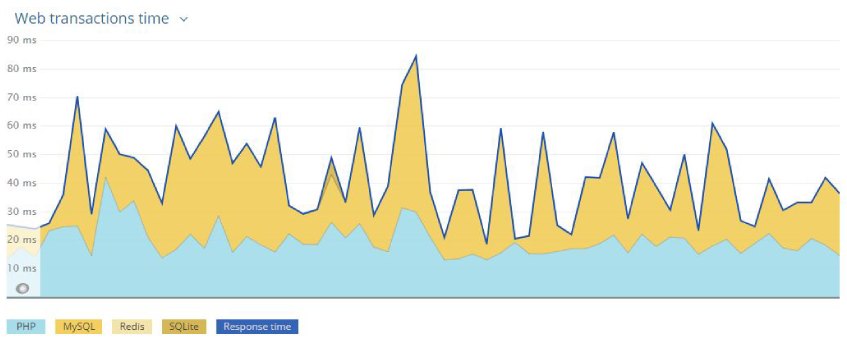 NewRelic - Server app speed statistics