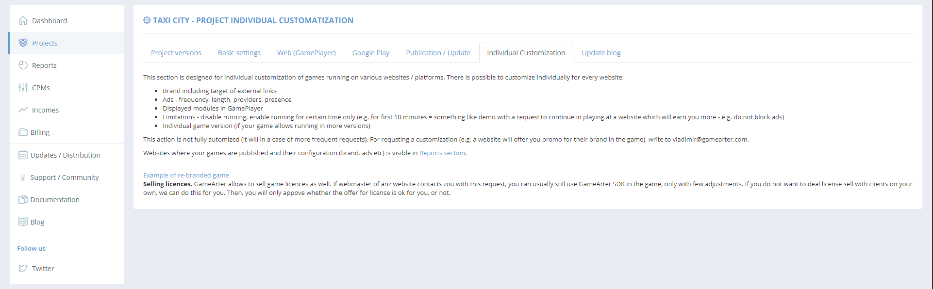 GameArter - games customization