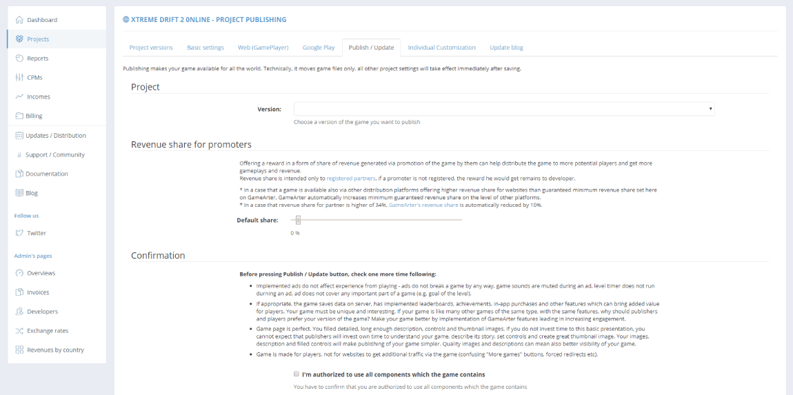 GameArter - games publishing